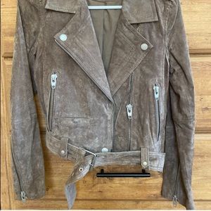Blank NYC Taupe Moto Jacket